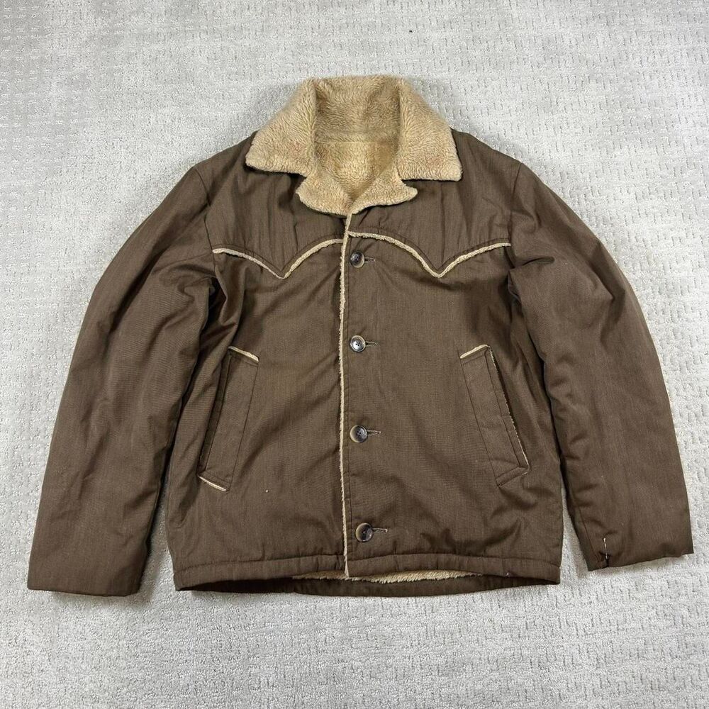 70s/80s Men's Brown Western Jacket